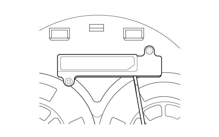 Insert a thin screwdriver into the groove under the battery to lift it out