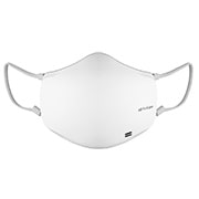 Front view of LG PuriCare™ Wearable Air Purifier 2nd Gen in Black, AP551ABFA