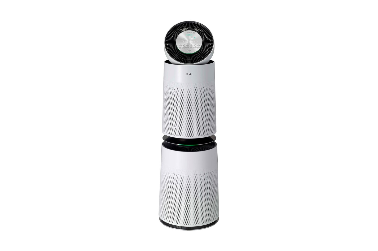 Front View of LG PuriCare™ 360° Air Purifier Double in white, AS95GDWV0