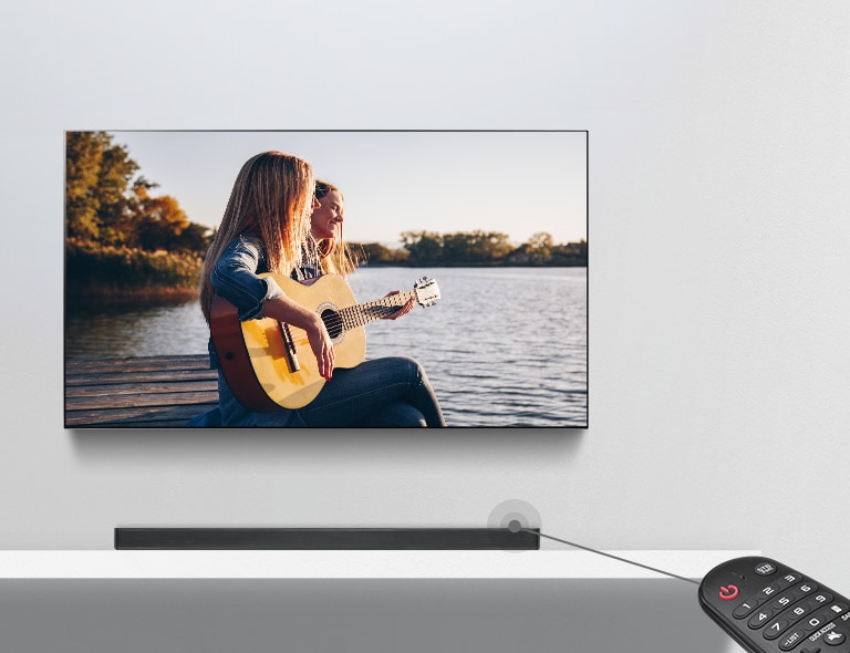 Lg sk6 soundbar top
