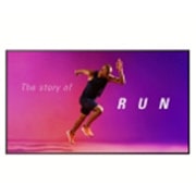 Front view of UHD Large Screen Signage Display 110UM5J-B