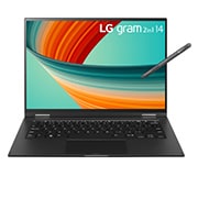 LG gram 2in1 Ultra-Lightweight with 14” 16:10 Anti-glare Display and Intel® Evo 13th Gen. Processors, 14T90R-G.AP75A3