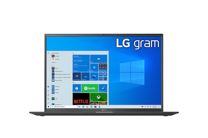LG gram 17.0" laptop with 16:10 WQXGA IPS Display, 11th Gen Intel® Core™ (Certified Evo™ Platform) i7 Processor and Thunderbolt™ 4, 17Z90P-V.AP75A3