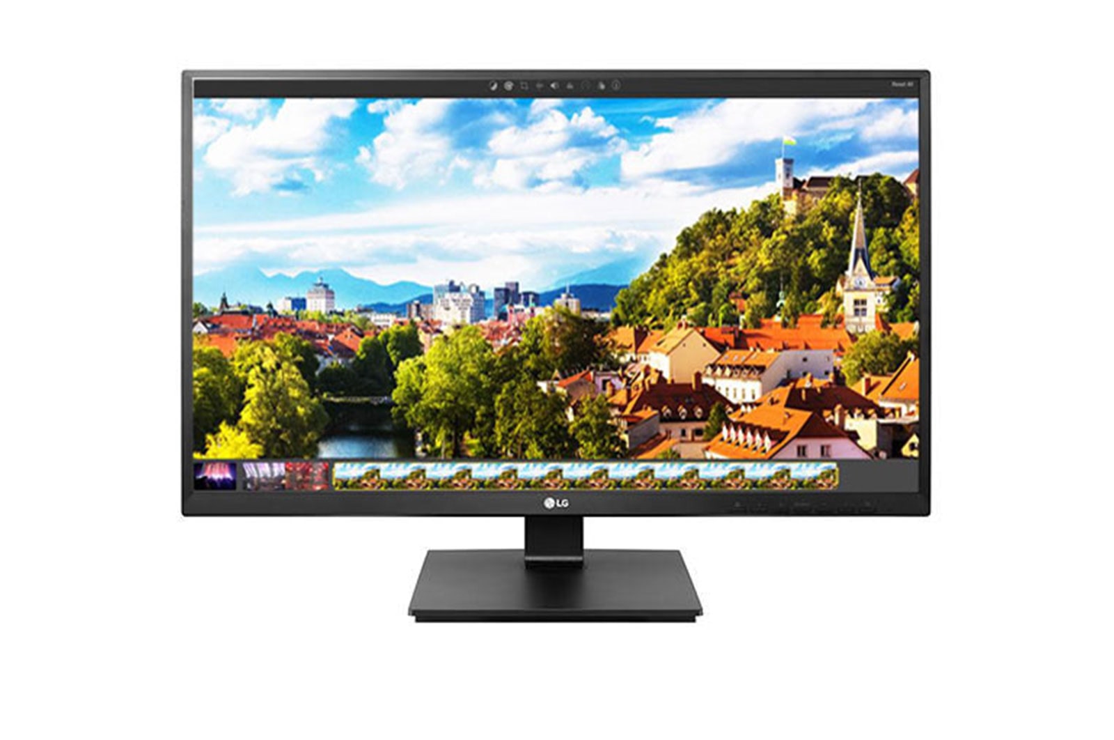 Front view of 23.8&#34; Full HD IPS Desktop Monitor 24BK550Y-B