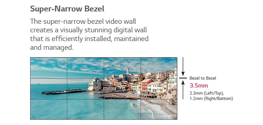 Super Narrow Bezel