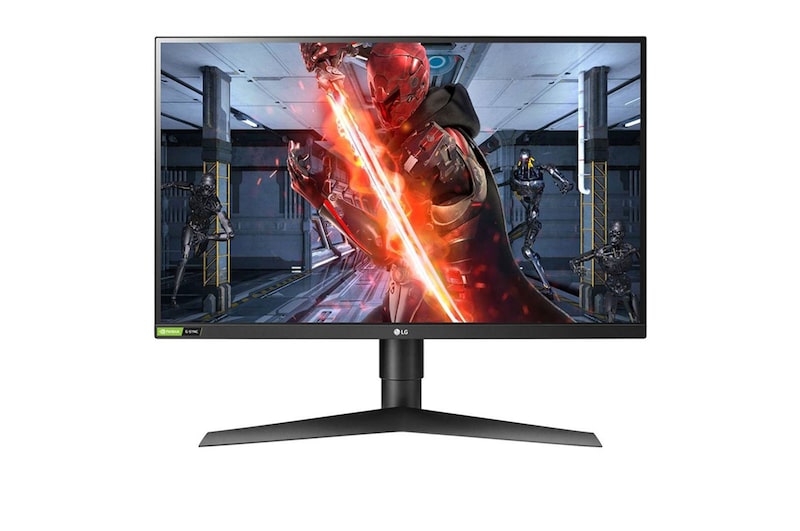 Front view of 27" UltraGear™ QHD Gaming Monitor with NVIDIA G-SYNC® 27GL850-B