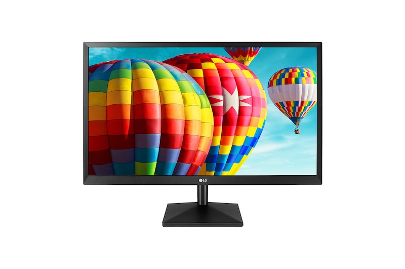 Front view of LG 27" Full HD IPS Gaming Monitor with Radeon FreeSync™ 27MK430H-B
