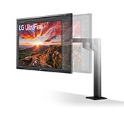 LG UltraFine™ 27" IPS Display Monitor with Ergo Stand, 27UN880-B