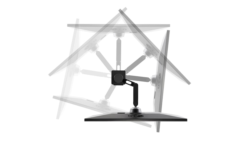 LG UltraFine™ 27" IPS Display Monitor with Ergo Stand, 27UN880-B