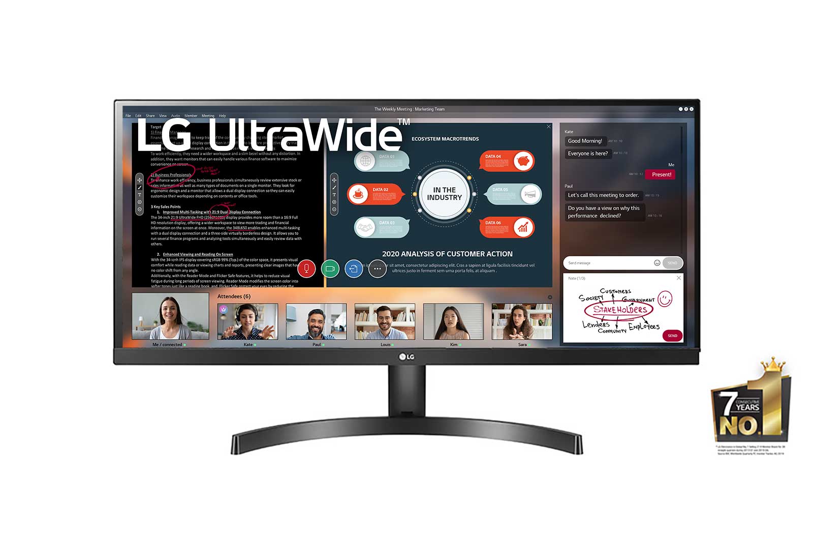 LG ウルトラワイドモニター 29WL500 29インチ LG UltraWide™ 29