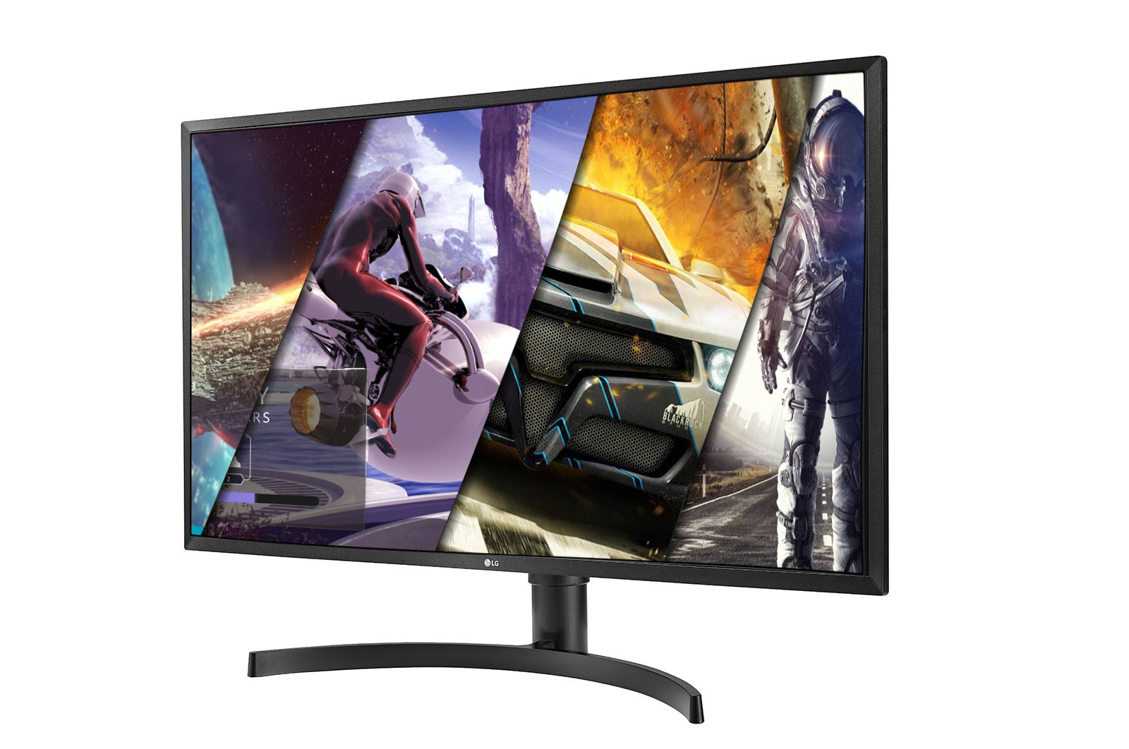 LG 32” UHD 4K Monitor with HDR10 with HDR10, 32UK550-B