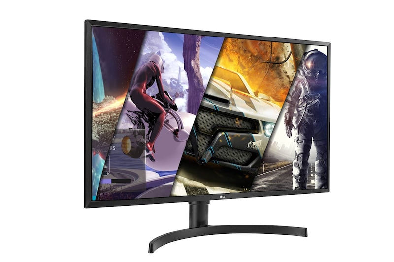 LG 32” UHD 4K Monitor with HDR10 with HDR10, 32UK550-B
