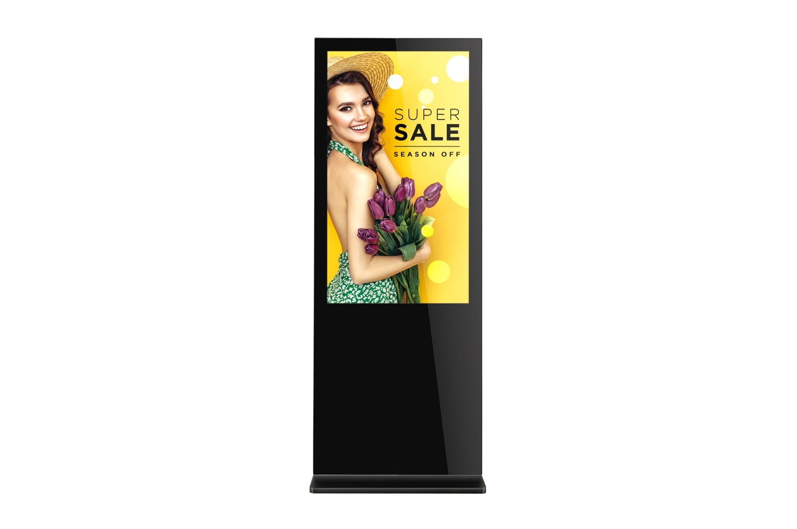 Front view of 49&#34; 450 nits  FHD  Standard Kiosk Signage 49KE5E-B