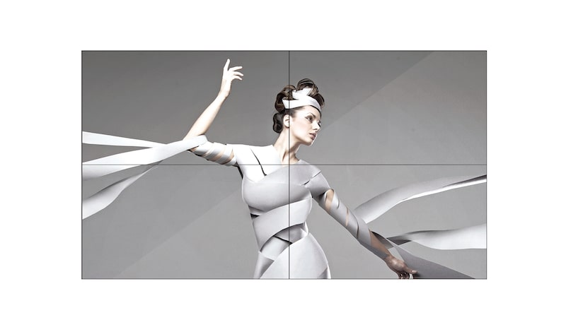 LG  Ultra Narrow Bezel Video Wall, 55LV75D-B