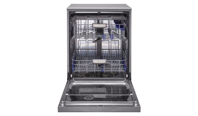 LG 14L TrueSteam™ Direct Drive Dishwasher with SmartRack™ and UV Sterilization, D1464CF