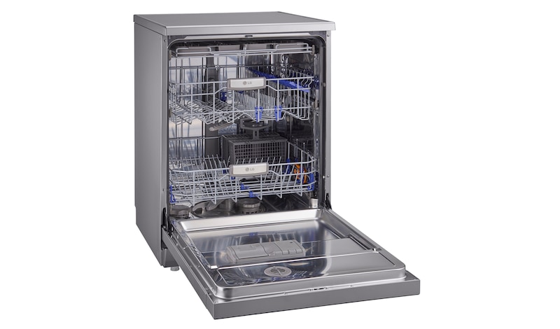 LG 14L TrueSteam™ Direct Drive Dishwasher with SmartRack™ and UV Sterilization, D1464CF
