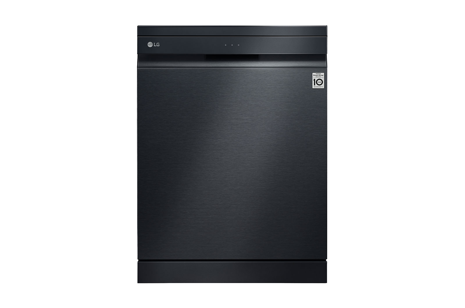 LG THINQ™ Top Control Dishwasher QuadWash® & True Steam®, in black, DFB227HM