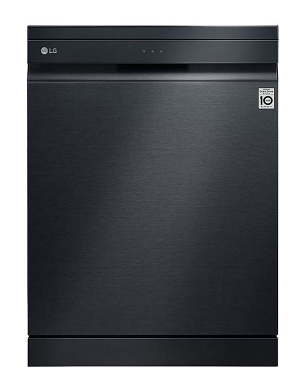 LG THINQ™ Top Control Dishwasher QuadWash™ in black LG SG