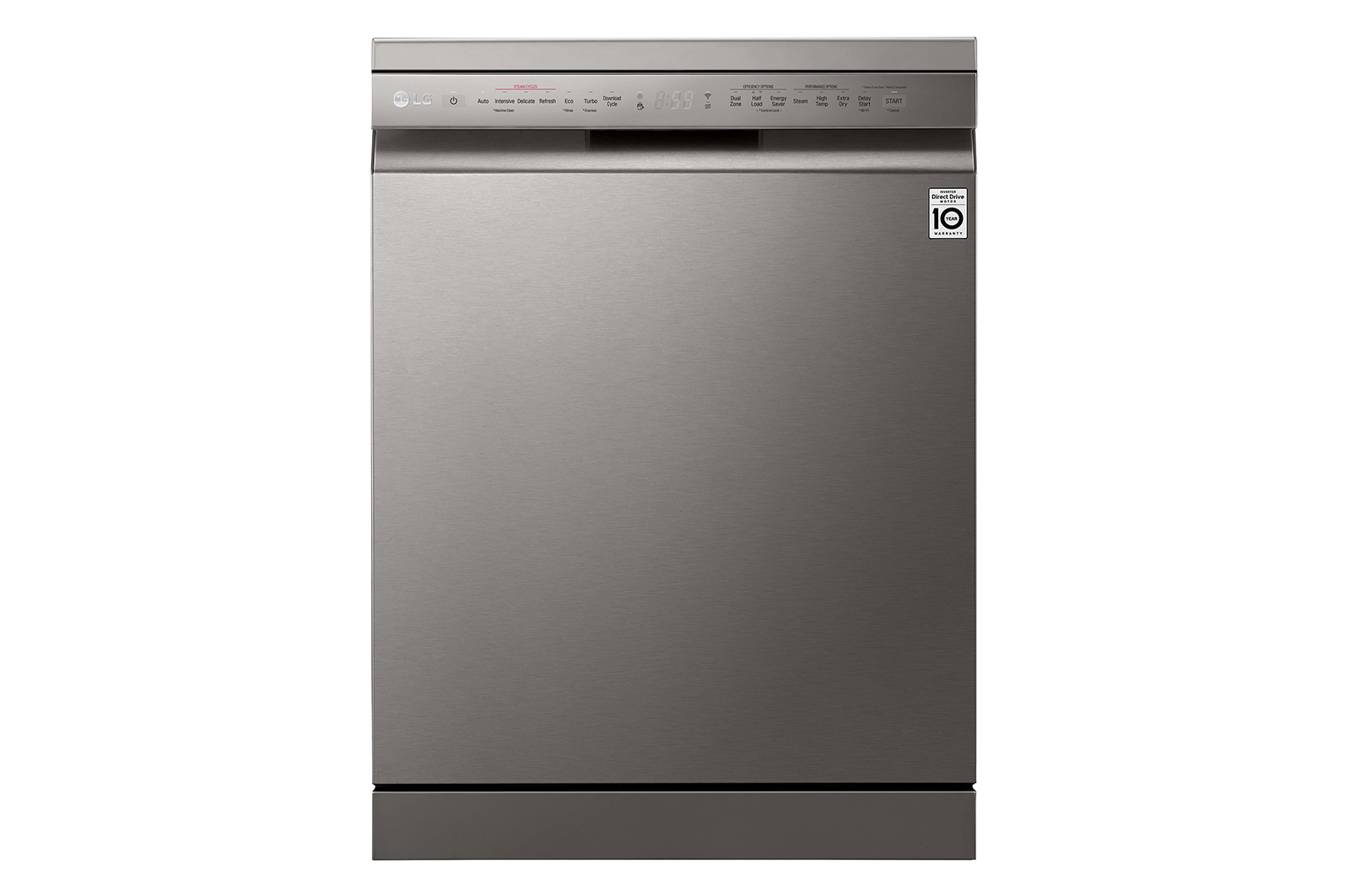 LG Front Control Smart Wi-fi Enabled Dishwasher with QuadWash® and True Steam®, DFB425FP