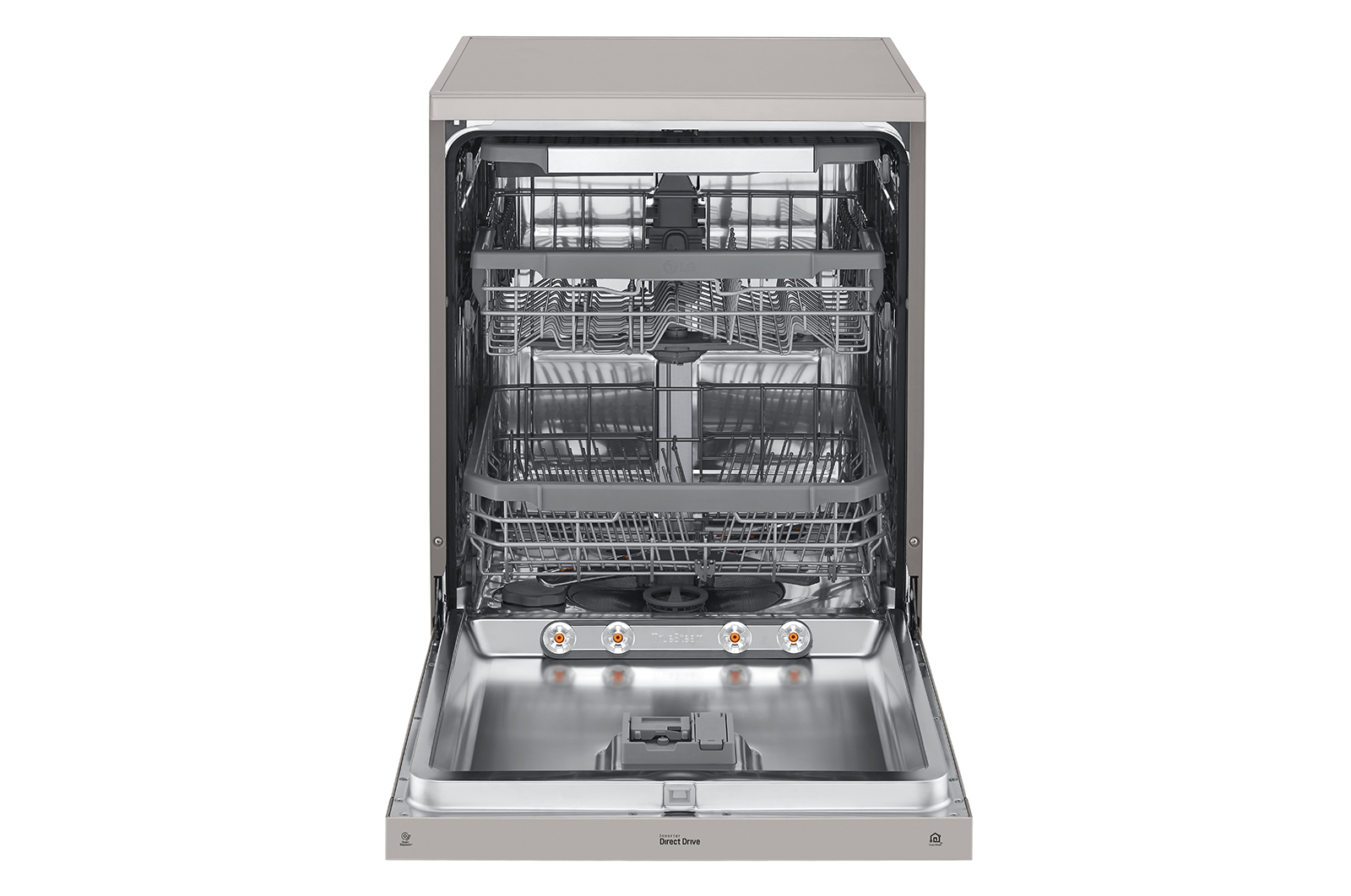 LG Front Control Smart Wi-fi Enabled Dishwasher with QuadWash® and True Steam®, DFB425FP