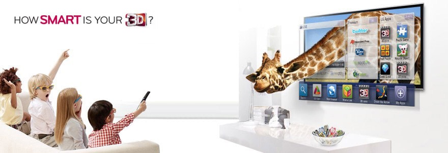 The Valuable Choice for LG CINEMA 3D SMART TV