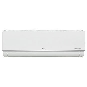 Front view of LG Alpha+ Multi Split Inverter Air Conditioner (ThinQ), 18,000 BTU, white, AMNQ18GSKC0
