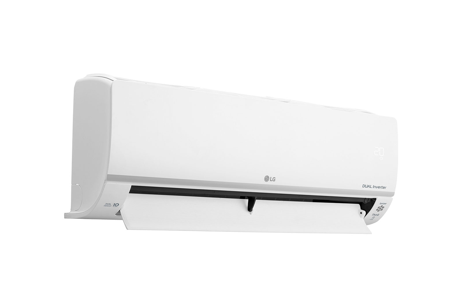 Right side view with swing fan door open