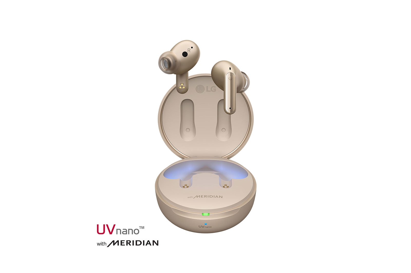 LG TONE Free FP8E - Enhanced Active Noise Cancelling True Wireless Bluetooth UVnano Earbuds, TONE-FP8E