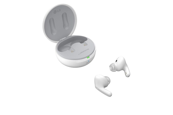 LG TONE Free FP8W - Enhanced Active Noise Cancelling True Wireless Bluetooth UVnano Earbuds, TONE-FP8W