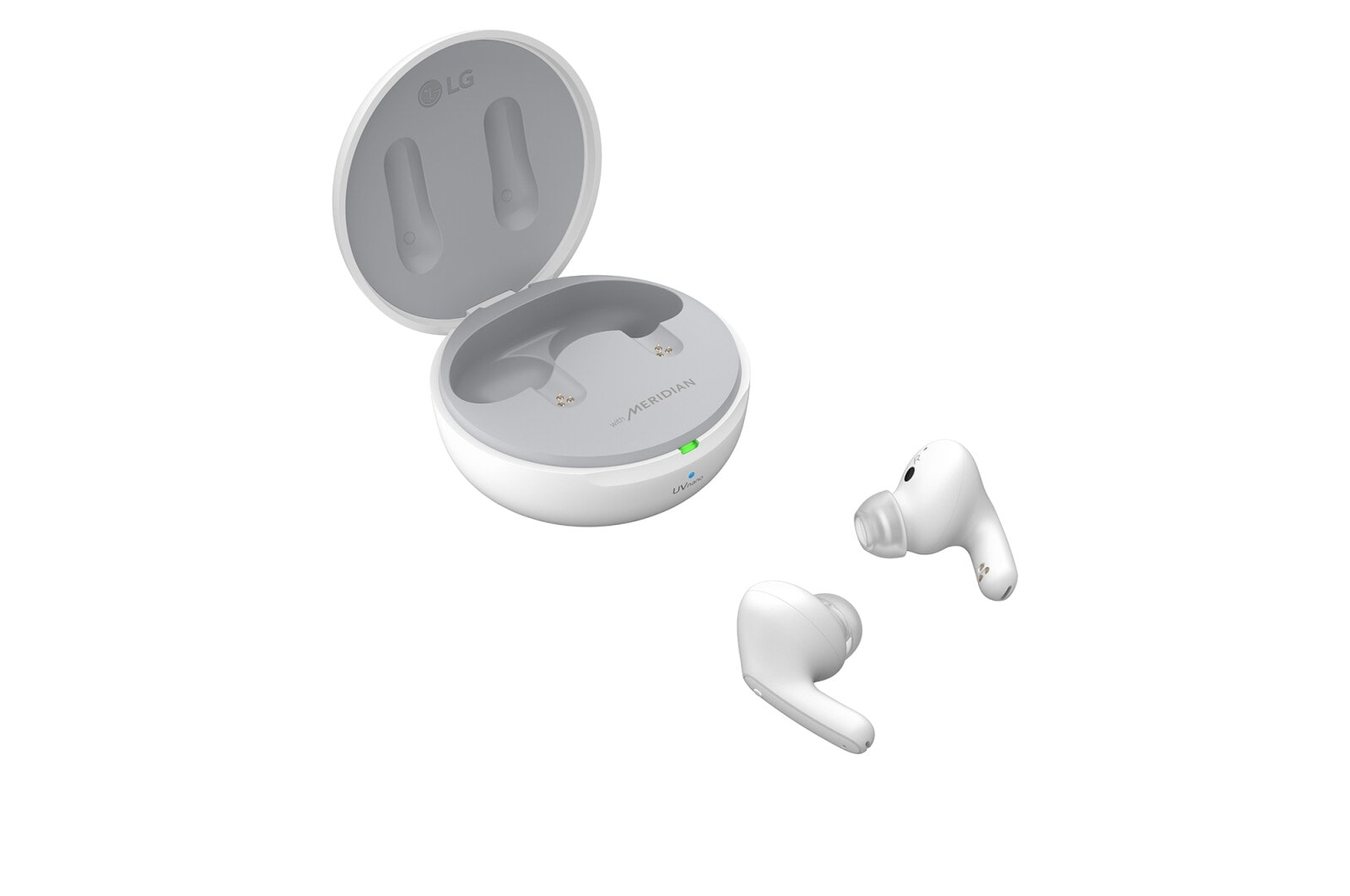 LG TONE Free FP8W - Enhanced Active Noise Cancelling True Wireless Bluetooth UVnano Earbuds, TONE-FP8W