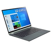 LG gram 14” 2-in-1 Laptop with 16:10 WUXGA IPS Touch Screen Display, 11th Gen Intel® Core™ (Certified Evo™ Platform) i5 Processor and Wacom Pen, 14T90P-G.AA54A3