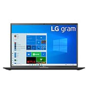 Front view of LG gram 14.0" Laptop with 16:10 WUXGA IPS Display, 11th Gen Intel® Core™ (Certified Evo™ Platform) i7 Processor and Thunderbolt™ 4 14Z90P-G.AA75A3