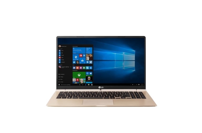 Front view of LG gram 15” Core i7 Processor Ultra-Slim Laptop 15Z960-G.AA7CA3
