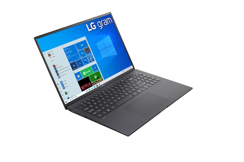 LG gram 16.0" Laptop with 16:10 WQXGA IPS Display, 11th Gen Intel® Core™ (Certified Evo™ Platform) i5 Processor and Thunderbolt™ 4, 16Z90P-G.AA55A3