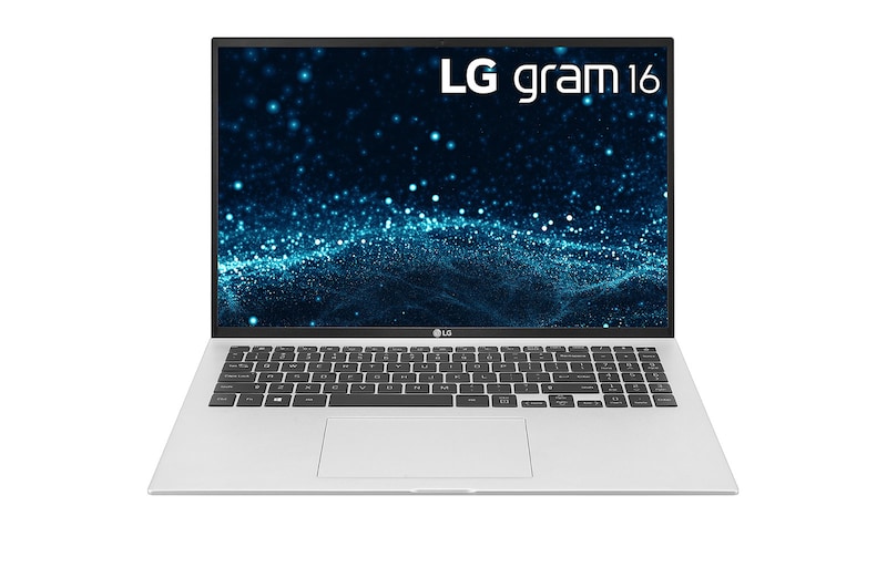 LG gram 16.0" Laptop with 16:10 WQXGA IPS Display, 11th Gen Intel® Core™ (Certified Evo™ Platform) i5 Processor and Thunderbolt™ 4, 16Z90P-G.AA66A3