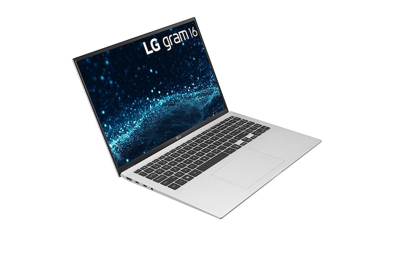 LG gram 16.0" Laptop with 16:10 WQXGA IPS Display, 11th Gen Intel® Core™ (Certified Evo™ Platform) i5 Processor and Thunderbolt™ 4, 16Z90P-G.AA66A3