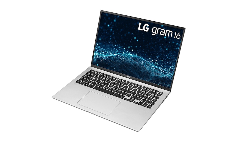 LG gram 16.0" Laptop with 16:10 WQXGA IPS Display, 11th Gen Intel® Core™ (Certified Evo™ Platform) i5 Processor and Thunderbolt™ 4, 16Z90P-G.AA66A3