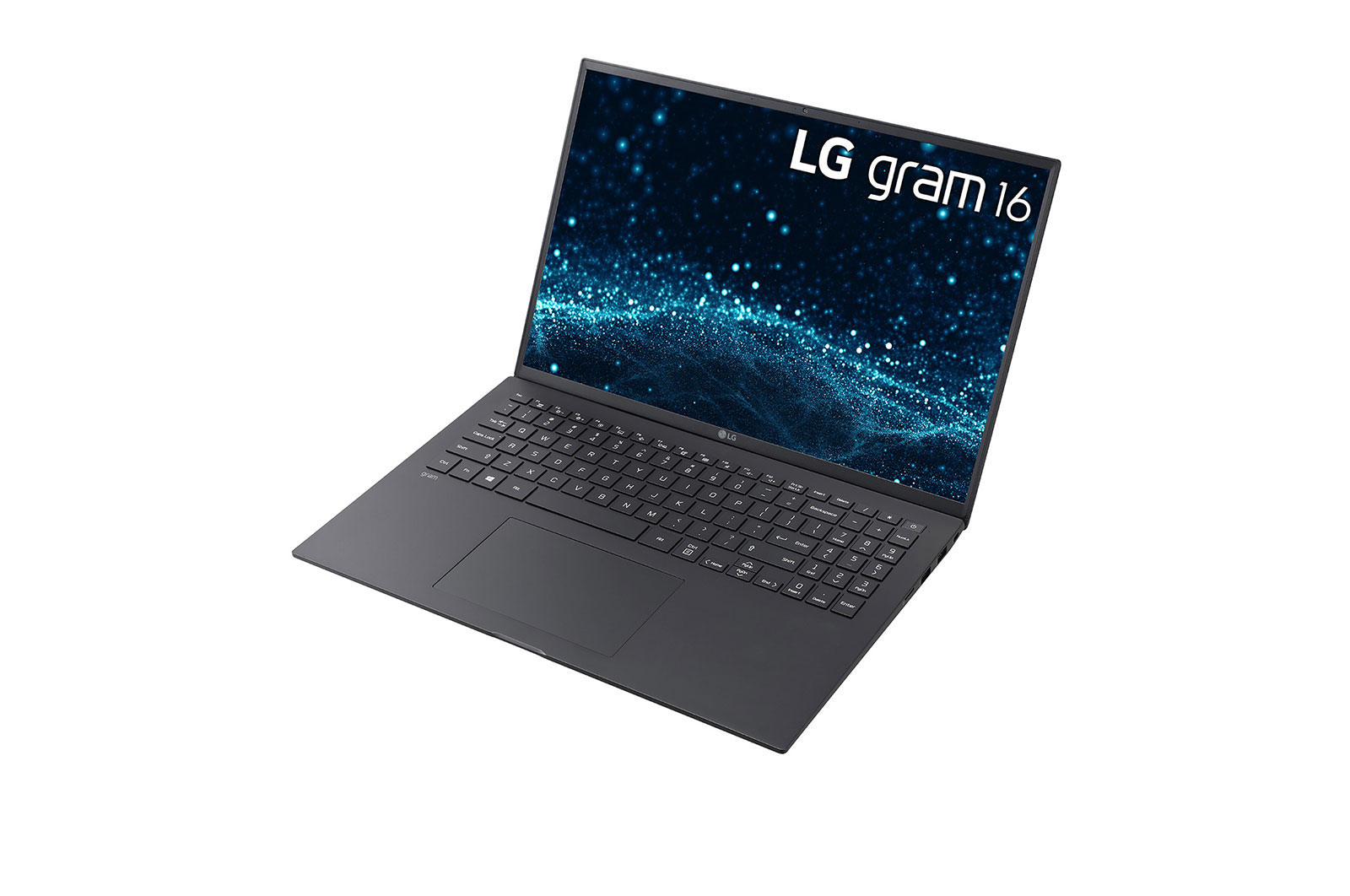LG gram 16.0" Laptop with 16:10 WQXGA IPS Display, 11th Gen Intel® Core™ (Certified Evo™ Platform) i7 Processor and Thunderbolt™ 4, 16Z90P-G.AA85A3