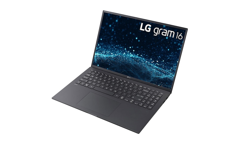 LG gram 16.0" Laptop with 16:10 WQXGA IPS Display, 11th Gen Intel® Core™ (Certified Evo™ Platform) i7 Processor and Thunderbolt™ 4, 16Z90P-G.AA85A3