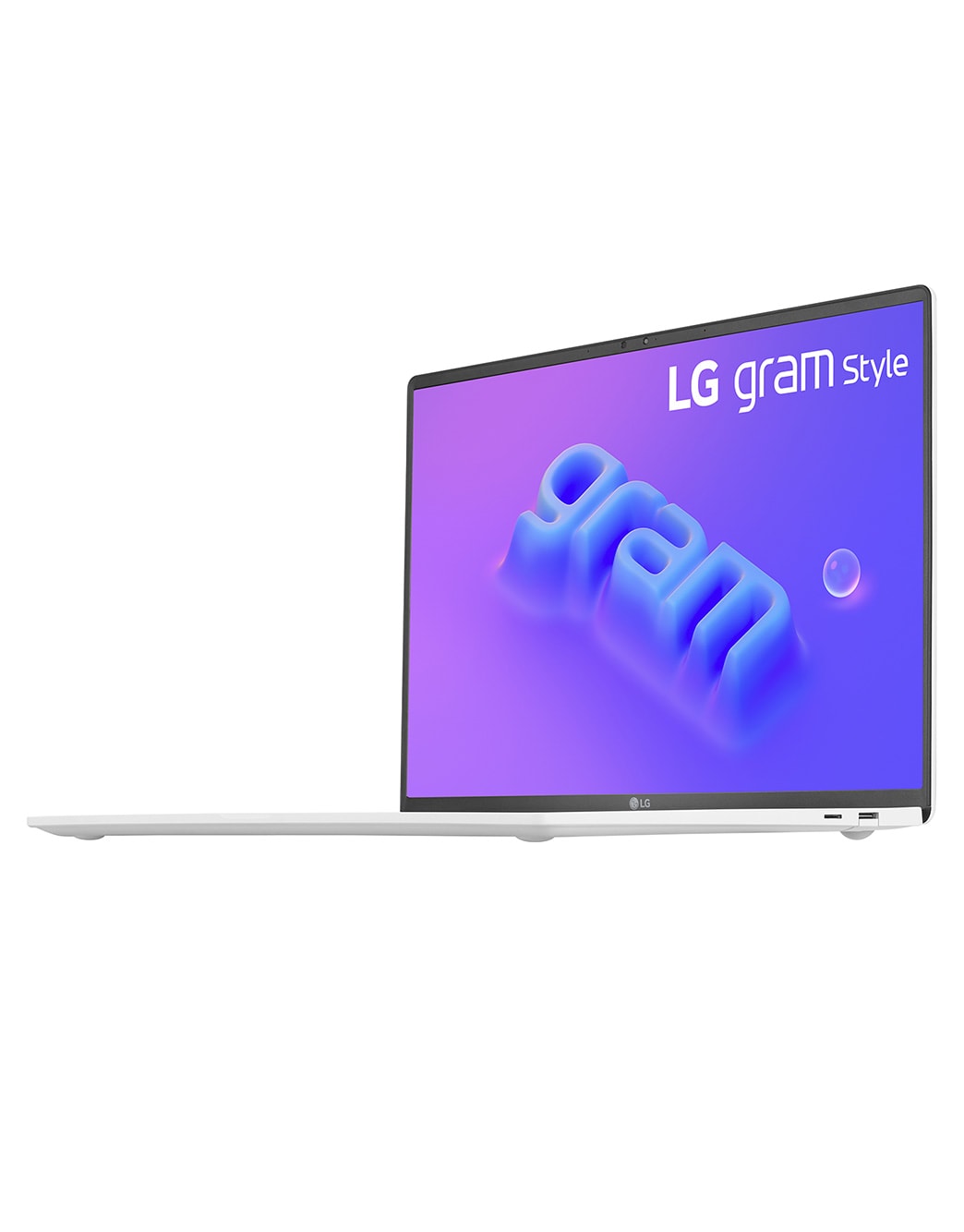 LG gram Style Aurora White 16.0" OLED Display and 13th Gen Intel® Core™ i7 Processor , 16Z90RS-G.AA74A3