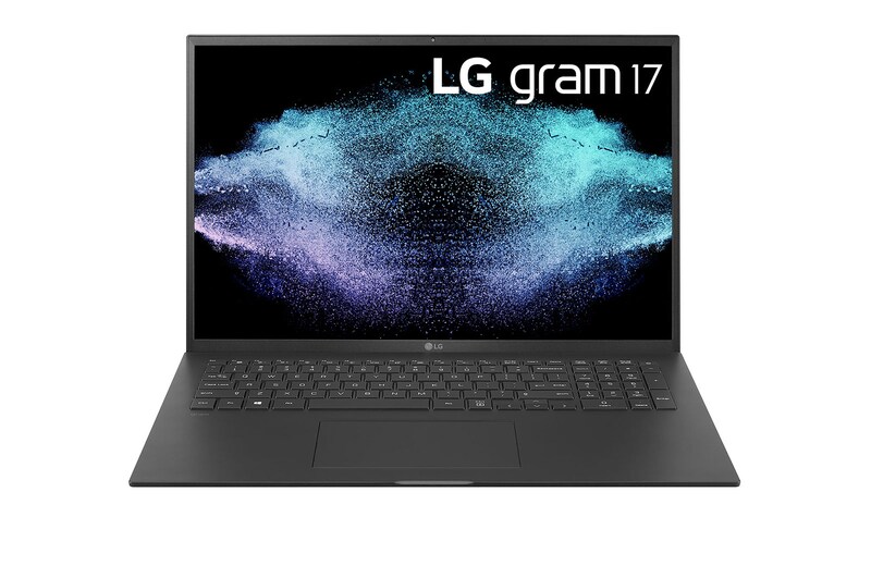 LG gram 17.0" laptop with 16:10 WQXGA IPS Display, 11th Gen Intel® Core™ (Certified Evo™ Platform) i7 Processor and Thunderbolt™ 4, 17Z90P-G.AA85A3