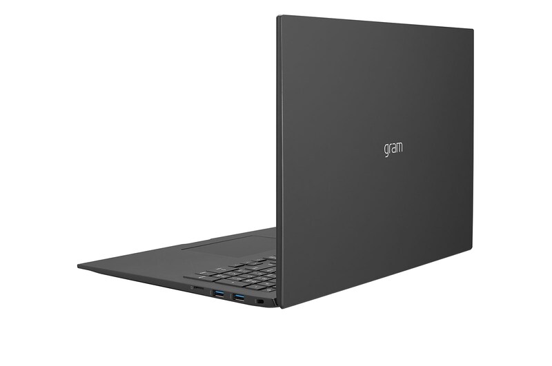 LG gram 17.0" laptop with 16:10 WQXGA IPS Display, 11th Gen Intel® Core™ (Certified Evo™ Platform) i7 Processor and Thunderbolt™ 4, 17Z90P-G.AA85A3