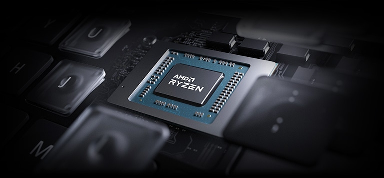 Powerful AMD CPU supports powerful performance.