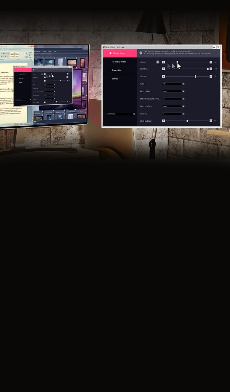 Preset Customized Options with just a Click