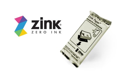 No need ink, Zink Paper