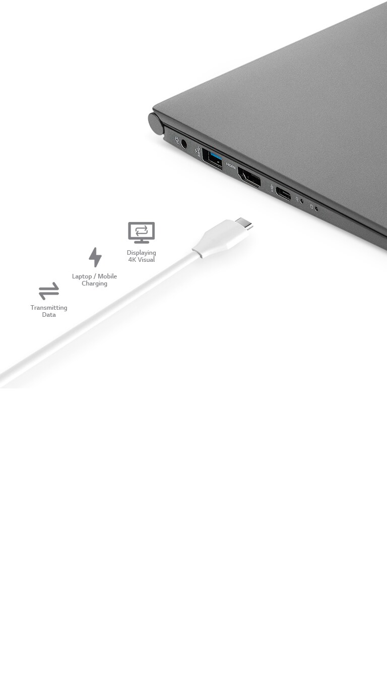 Multiple Ports Including USB Type C