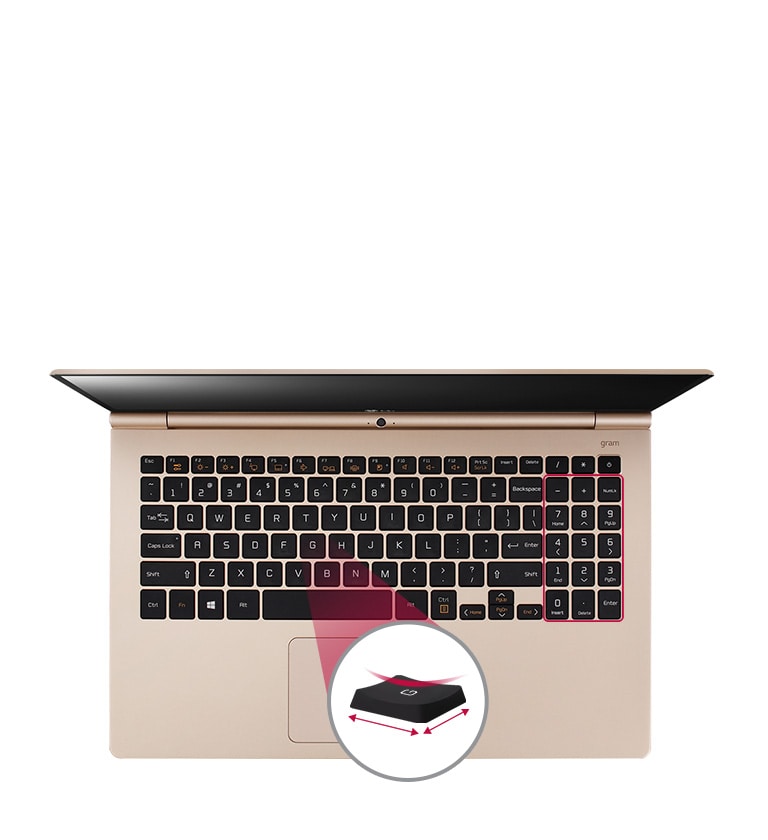 Ergonomic and Numeric Keypad