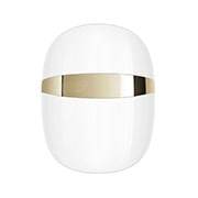 LG Pra.L Derma LED Mask on a white bedside table, BWL1