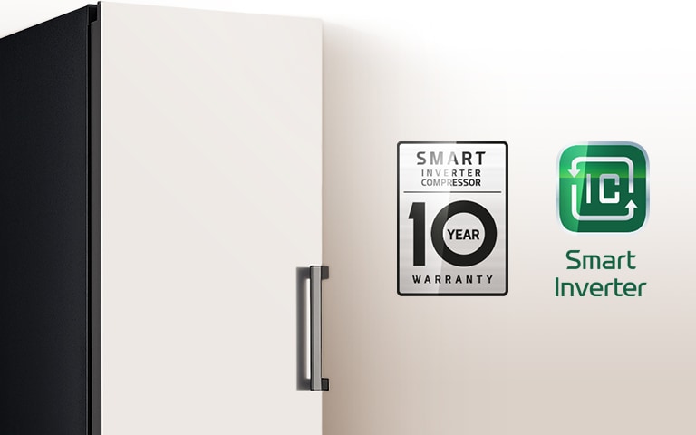 Logo of Smart Inverter Compressor with 10 year warranty and Smart Inverter
