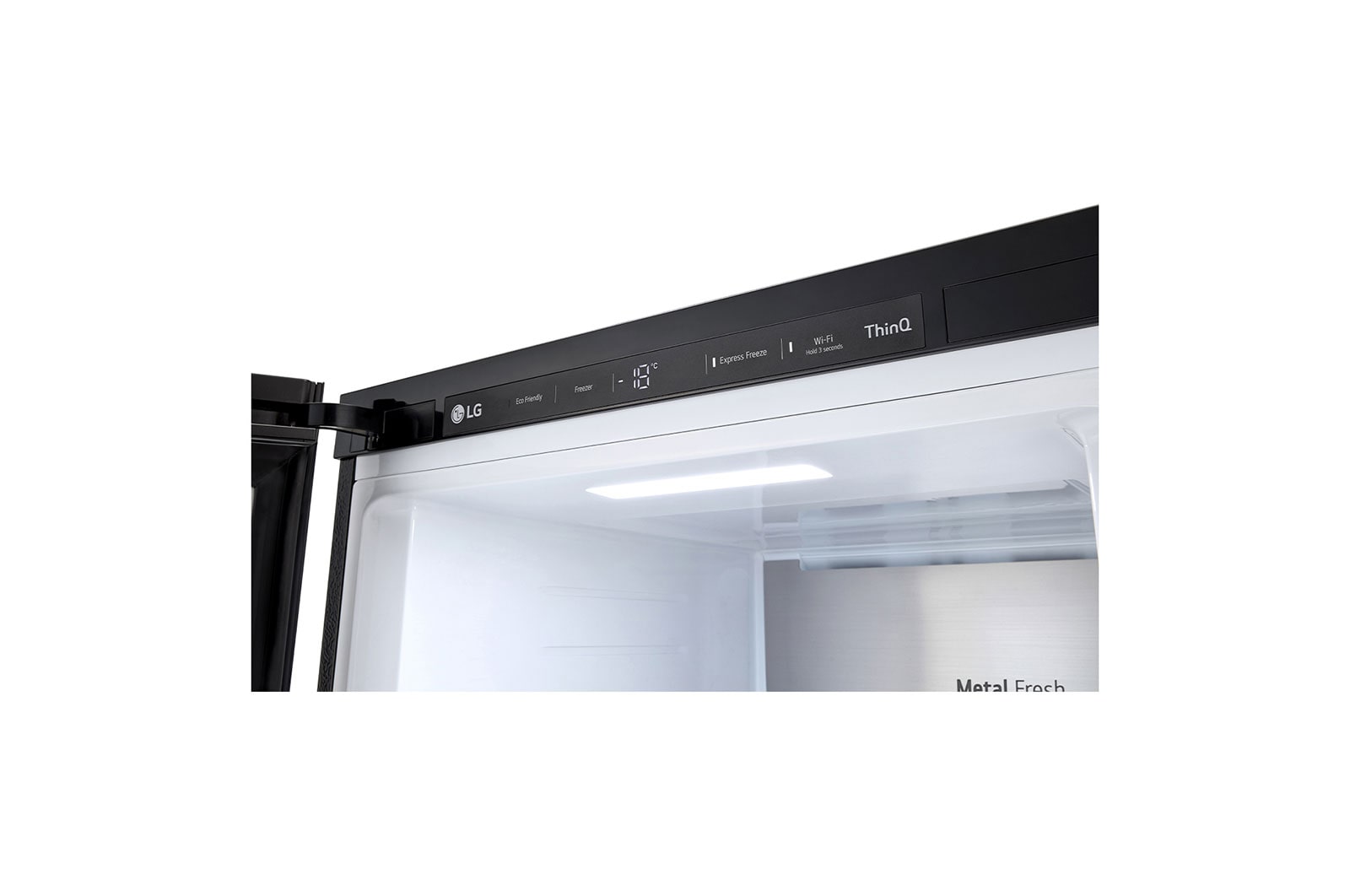 LG 324L 1 Door Freezer with Smart Inverter Compressor in Glass Beige, GB-B3243BE